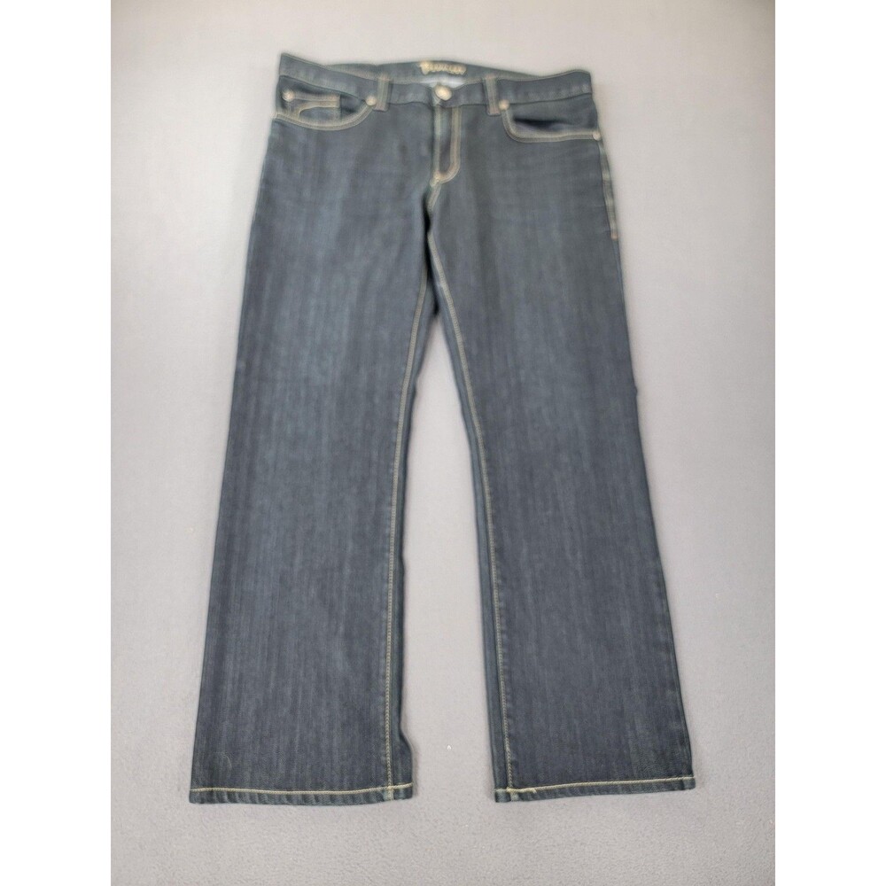 Fidelity Denim Jeans Mens 36 Blue Sabbath Rinse‎ Straight Leg Made in USA M3010